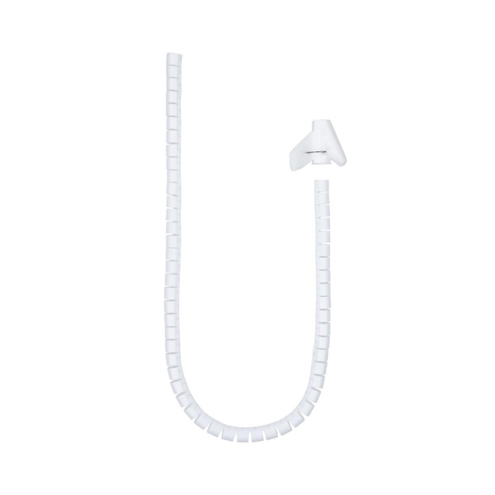 Nanocable 10.36.0001-W Organizador de Cables Flexible 25mm 1M Blanco
