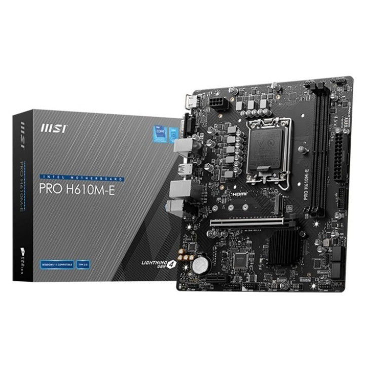 MSI Pro H610M-E